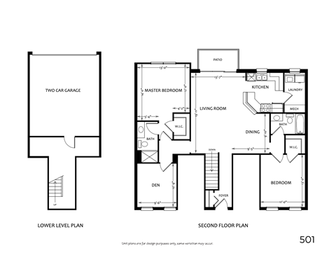Annapolis 2  Bed   2  Bath   1,501 Sq. Ft.  at Mainstreet Village, Michigan, 48375
